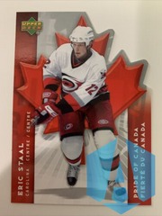 2007-08 McDonalds UD Pride of Canada #PC5 Eric Staal Die Cut